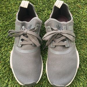 Like new Adidas NMD greenish/Gray size 10